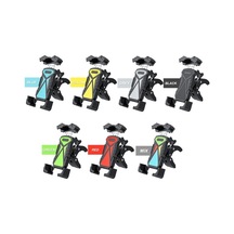 Pazly L101+m011 Sarı Beyaz Bisiklet Telefon Tutucu, Mekanik Kilit, 4.92-7.09 İnç Uygun, Korumalı, 360 Dönüşüm Beyaz - Sarı