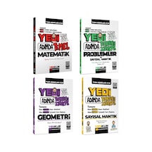 Yediiklim Tüm Adaylar İçin Yedi Adımda Temel Matematik+problemler+geometri+sayısal Mantık Tamamı Video Çözümlü Set