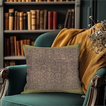 Turkıshrug Kıngdom Klasik Desenli Vintage Kırlent Kılıfı 43 X 43 Çok Renkli
