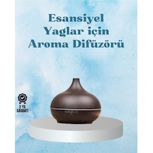 Hava Nemlendiriciler Sessiz Çalışan Aromaterapi Difüzörü 4 Zaman Ayarlı, 7 Renkli Işık Seçeneği