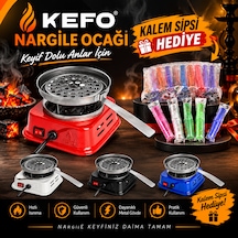 Mini Elektrikli Köz Yakma Makinesi 4 Renk