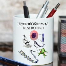 Biyoloji Öğretmenine Öğretmenler Günü Hediyesi Isimli Kalemlik