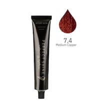 Perfect Shine Permanent Profesyonel Saç Boyası 100 ML Efsane Sultan Bakırı/Saf Bakır Copper