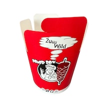 Fb Cup Döner Box Renk-kırmızı 26 Oz 500 Adet