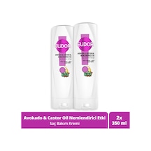 Elidor Avokado ve Castor Oil Nemlendirici Etki Saç Bakım Kremi 2 x 350 ML