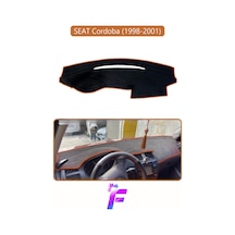 Seat Cordoba 1998-2001 Uyumlu Torpido Örtüsü Yansıma Önleyici Tam Koruma Hızlı Montaj K4