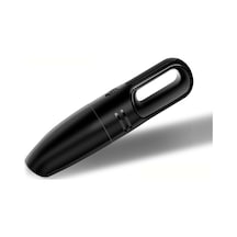 Araba El Taşınabilir Elektrikli Süpürge Küçük Araba Elektrikli Süpürge Kablosuz Siyah