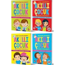 Okul Öncesi Gelişim Etkinlik Kitapları Seti - 4 Kitap Takım- Beyaz Balina Yayınları