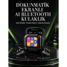 Akıllı Dokunmatik Kontrol Aı Özellikli Bluetooth Kulaklık - Lisinya Standart