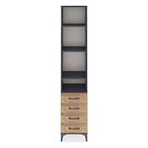 Arges Dolap 4 Raflı 4 Çekmeceli 44x30x221 Antrasit-çam Antrasit Arges Dolap 4 Raflı 4 Çekmeceli 44x30x221 Antrasit-çam Antrasit