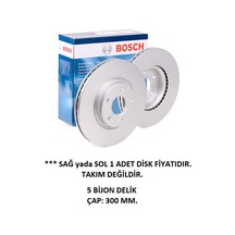Ön Fren Diski Focus 2-3 Kuga 1 Connect V408 2013+ Volvo S40 2 V50 C70 2 C30 1223664 0986479c52 1 Adet