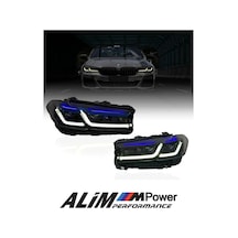 Bmw G30 Lcı Dönüşüm Ön Far Seti Led Sarı Drl Tak Çalıştır