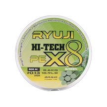 Ryuji Hi-tech X8 300m Green İp Misina 0.17mm
