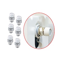 Caleffi Radyatör Hava Purjörü Otomatik 1/2" 6'Lı Set