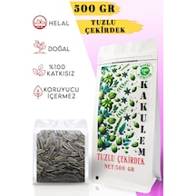 Kakulem Kavrulmuş İri Boy Tuzlu Ay Çekirdeği 500 G