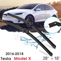 Tesla Model X Ön Cam Muz Silecek Takımı 2016-2018