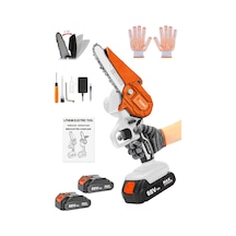 Steiner 88 V 5 Ah Çift Akülü Dal Kesme Palalı Budama Testere Beyaz