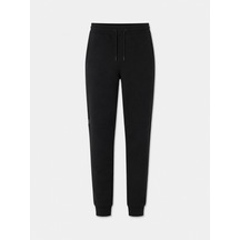 Xint Siyah Pamuk Dokulu Regular Fit Sweat Pantolon 380184