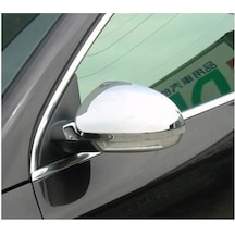 Volkswagen Passat B6 Uyumlu 2005-2010 Krom Ayna Kapağı 2 Parça Paslanmaz  Çelik