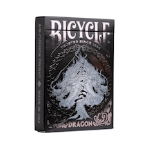 Black Dragon Gümüş Folyo Premium Oyun Kartları, 1 Güverte