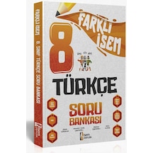 2024 8.Sınıf Türkçe Farklı İsem Soru Bankası- İsem Yayıncılık
