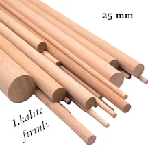 Ahşap Kavele Çıta Çubuk Kavela Kayın 1. Kalite 20 Cm 25 Mm 10 Adet
