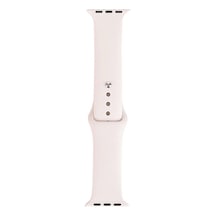 Butam Bilişim Watch 42mm Band Serisi Klasik Kordon Silikon Strap Kayış-antique White