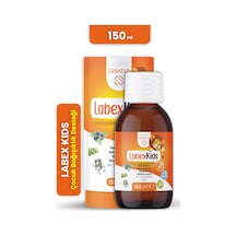 Labex Kids Çinko Kekik Beta Glukan Karamürver Çocuk Multivitamin Şurup 150 ML