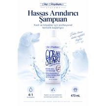 Chris Christensen Clean Start 4:1 Konsantre Hassas Arındırıcı Kedi Köpek Şampuanı 473 Ml