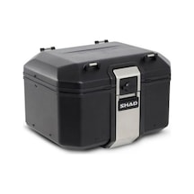 Motosiklet Alüminyum Arka Çanta Shad Terra Tur Çantası Black 48lt