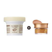 Skinfood Egg White Pore Mask + Salmon Concealer (2)