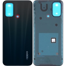 Oppo A53 Arka Pil Batarya Kapağı CPH2127 CPH2131 - Siyah