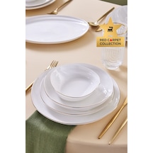 Karaca  Red Carpet Collection Stream Bone Yakamoz 59 Parça 12 Kişilik Yemek Takımı Gold