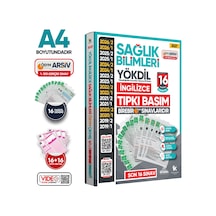 2027 YÖKDİL İngilizce SAĞLIK BİLİMLERİ ÖSYM Çıkmış Soru Tıpkı Basım Deneme Paketi 16li Türkiye Geneli