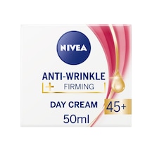 Kırışıklık Karşıtı + Sıkılaştırıcı Krem Yaş 45+ 50 Ml , Yaşa Özel Yüz Bakım Kremi, Kayısı Çekirdeği Ve Shea Yağı İle Yoğun Cilt Bakım, Uv Filtresi İle Güneş Koruması