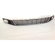 Volkswagen Golf 6 Krom Tampon Orta Izgara + Sis Farı Cerceve Set