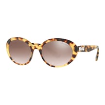 Miu Miu 01Us 7S0Qz9 Aynalı Leopar Desen Güneş Gözlüğü
