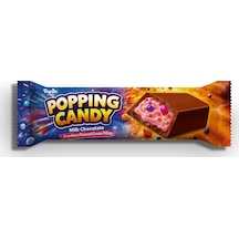 Beyoğlu Popping Candy Çikolata 35g X 10 Adet Patlayan Şekerli, Frambuaz Aromalı Draje