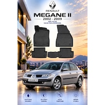 Renault Megane 2 2002-2009 Aracınıza Özel Üretim Havuzlu Paspas Takımı A+ -mod-