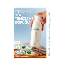 Clooe Organik Yetişkin & Çocuk Aloe Vera At Kestanesi Meyan Kökü Yüz Temizleme Köpüğü 150 ML