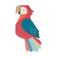 Meri Meri - Parrot Napkins - Papağan Peçeteler - 16'lı