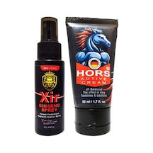Xir 3xeffect Spray 50 Ml + Hors Active Cream 50 Ml / Erkek Özel Yer Zaman Katılık Ve Ebat Seti