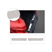 Renault Kadjar Uyumlu 2015-2019 Krom Bagaj İç Eşiği 2 Parça Paslanmaz Çelik