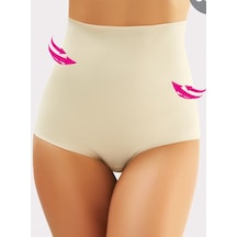 Bonbonetti Chocolate Baby & Kids Flex Ten Lazer Kesim Yüksek Bel Slip Korse 6001 Ten