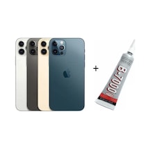 İphone 12 Pro Max Arka Batarya Pil Kapağı Pasifik