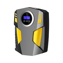 Sones Araba 12v Taşınabilir Şişme Silindir Pedalı Dijital Ekran Işıklı Hava Pompası