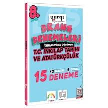 Yargı Ders Arkadaşım 8.sınıf Tamamı Video Çözümlü T.c. İnkılap Tarihi Ve Atatürkçülük 15 Branş Denemeleri