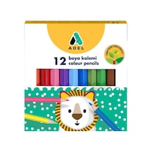 Adel Boya Kalemi Yarım Boy 12 Renk