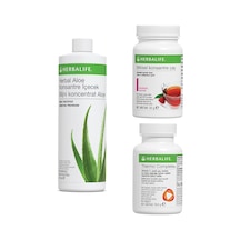 Herbalife Aloe Vera, Thermo Complete Ve Ahududulu 50gr Çay Birer Adet