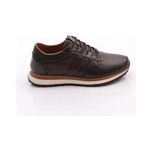 Dgn 810 Erkek Sneakers Ayakkabi Kahve Rugan